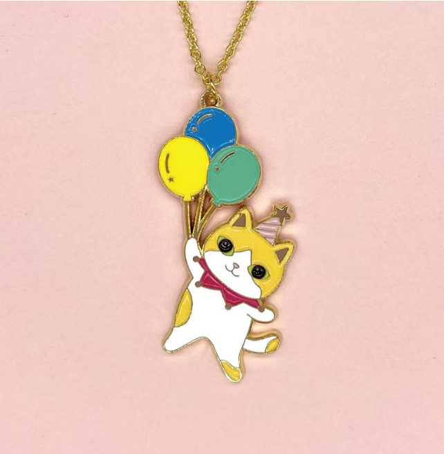 Meow 氣球貓貓頸鏈