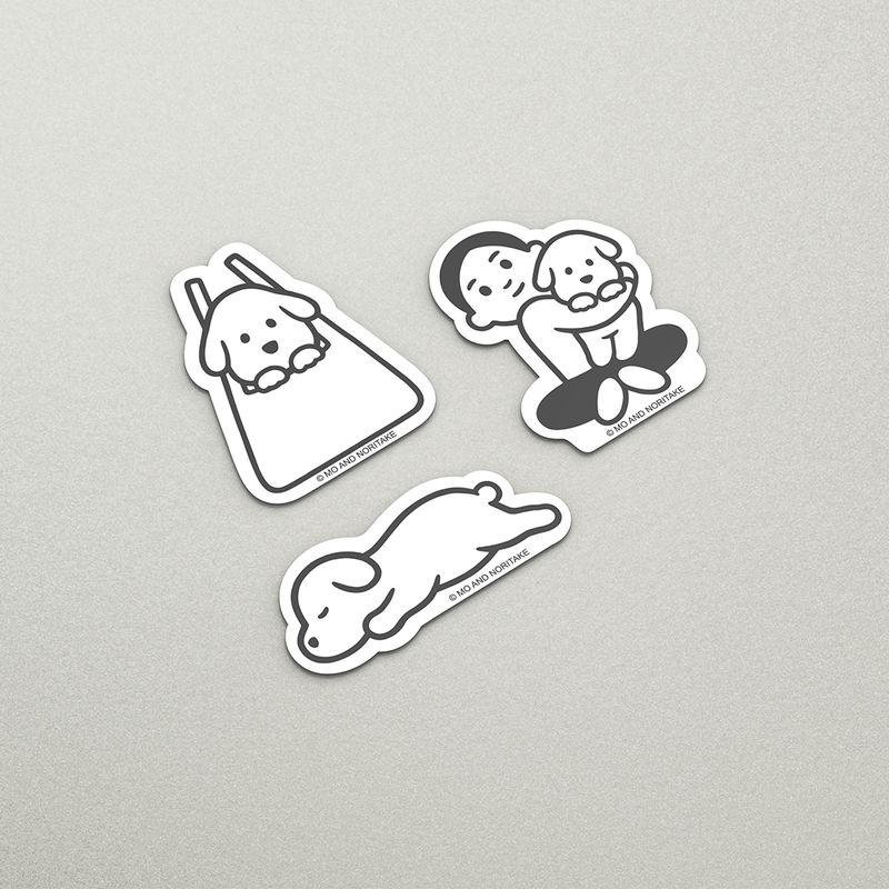 MO x Noritake Stickers Set B (3 Stickers per Pack)