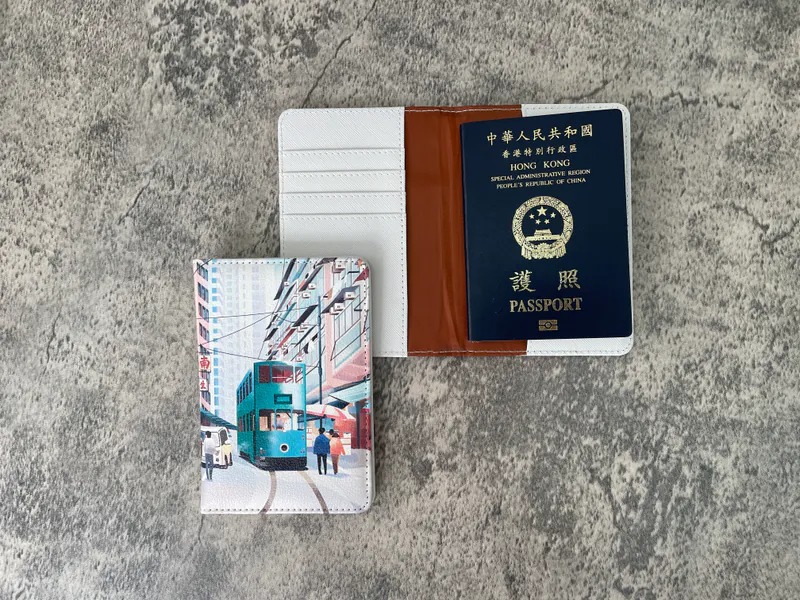 護照套【電車】