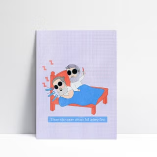 Postcard 明信片 | Snore 打呼