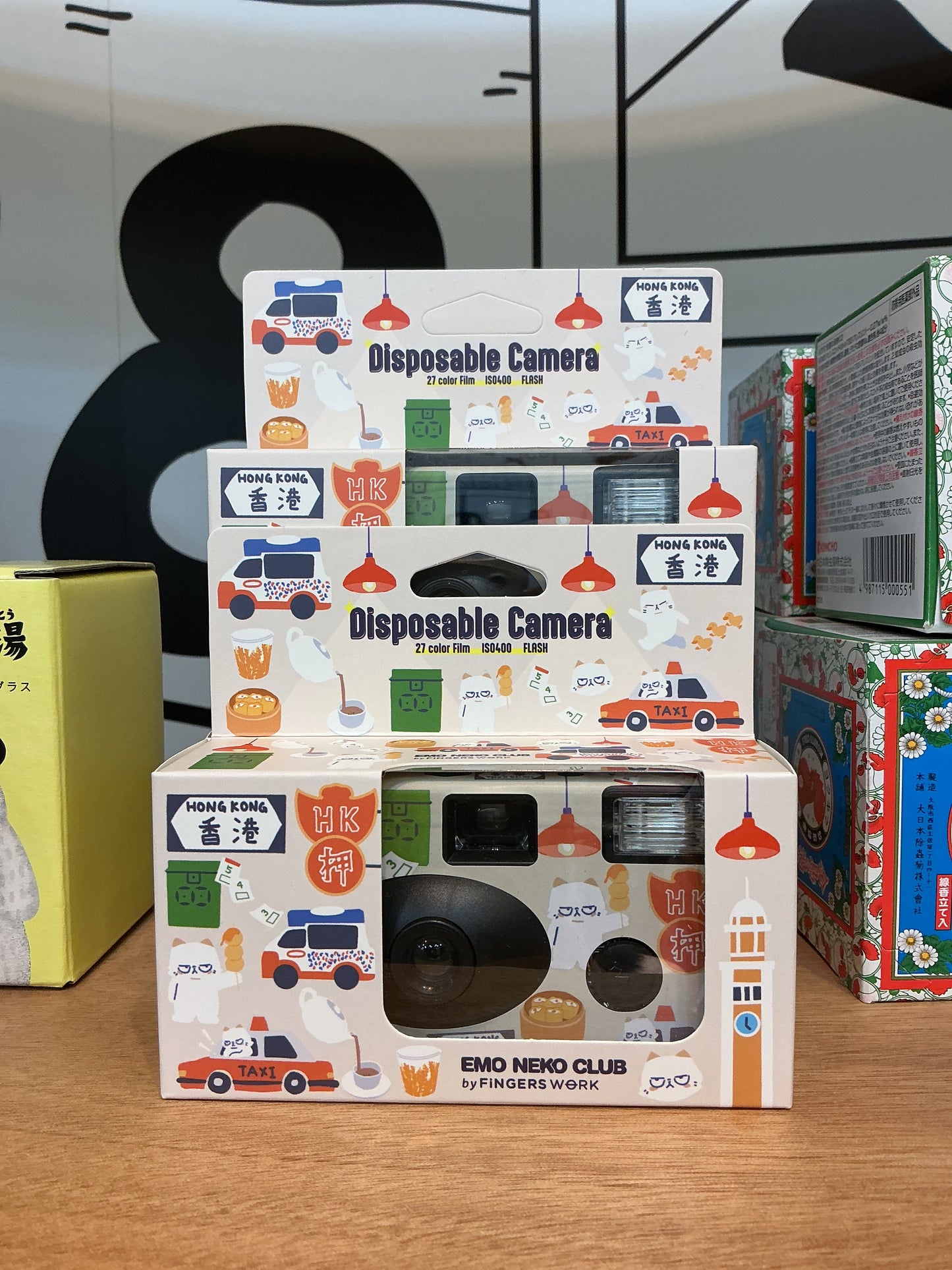 B’IN x Fingerswork 一次性菲林相機