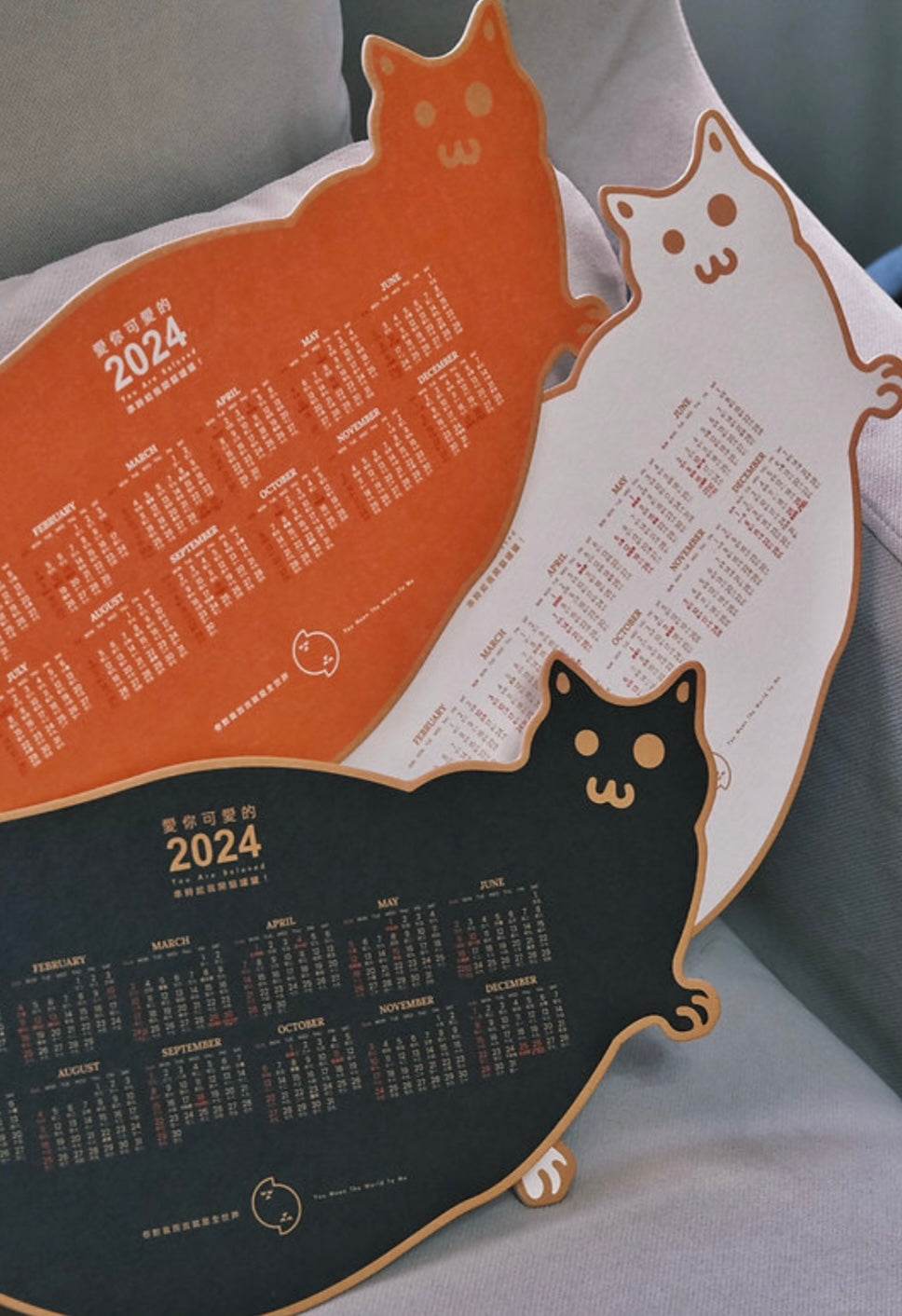 🗓️2024年肥貓🐈常貓版月曆