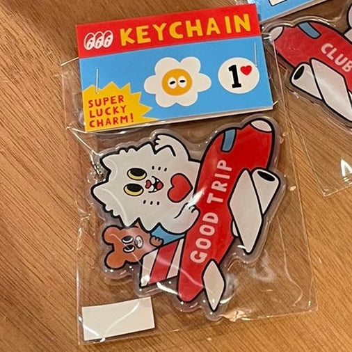 Acrylic Keychain Good Trip
