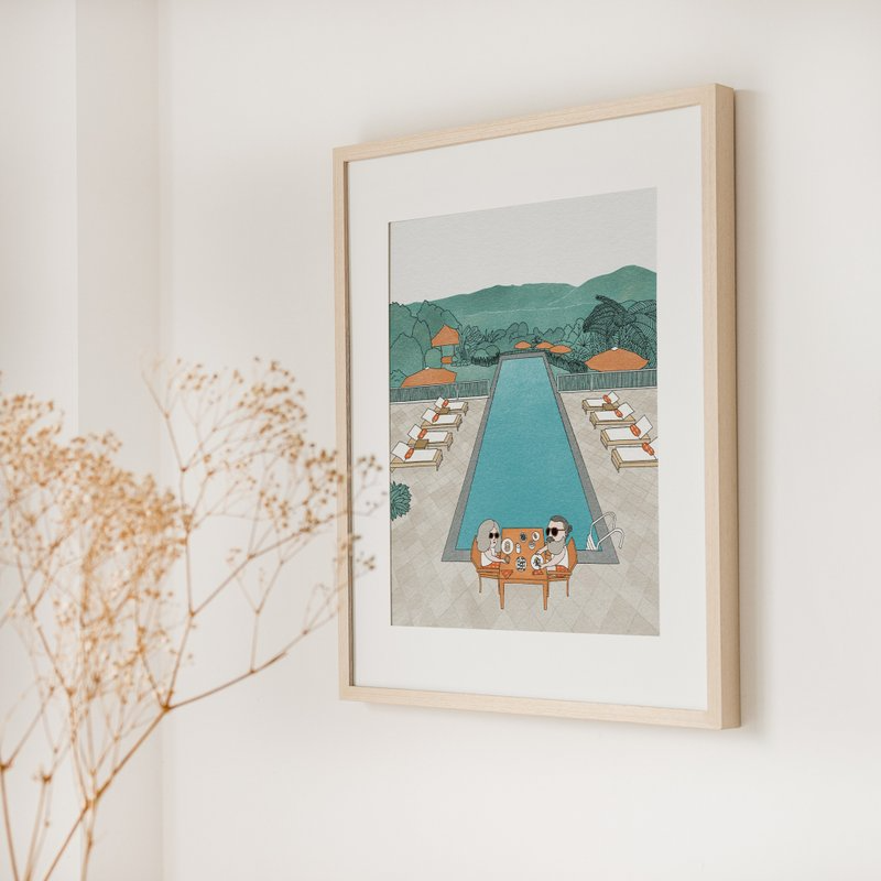 Art Print 藝術印刷 | Silence 沉默 | A4 | A3