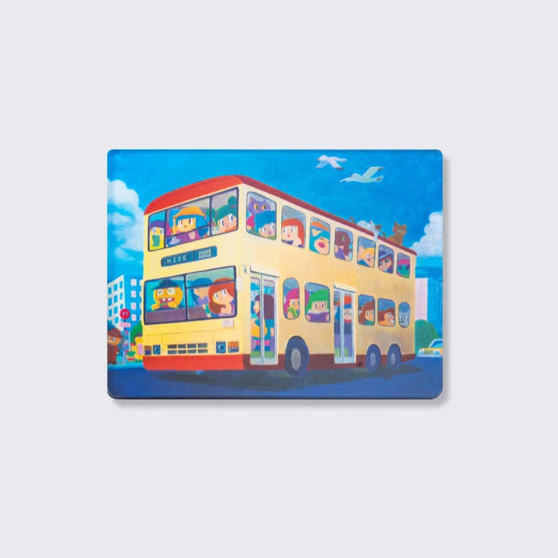 MAMUANG magnet sticker bus