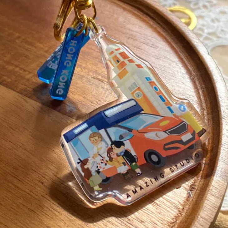 鎖匙扣【雪糕車】