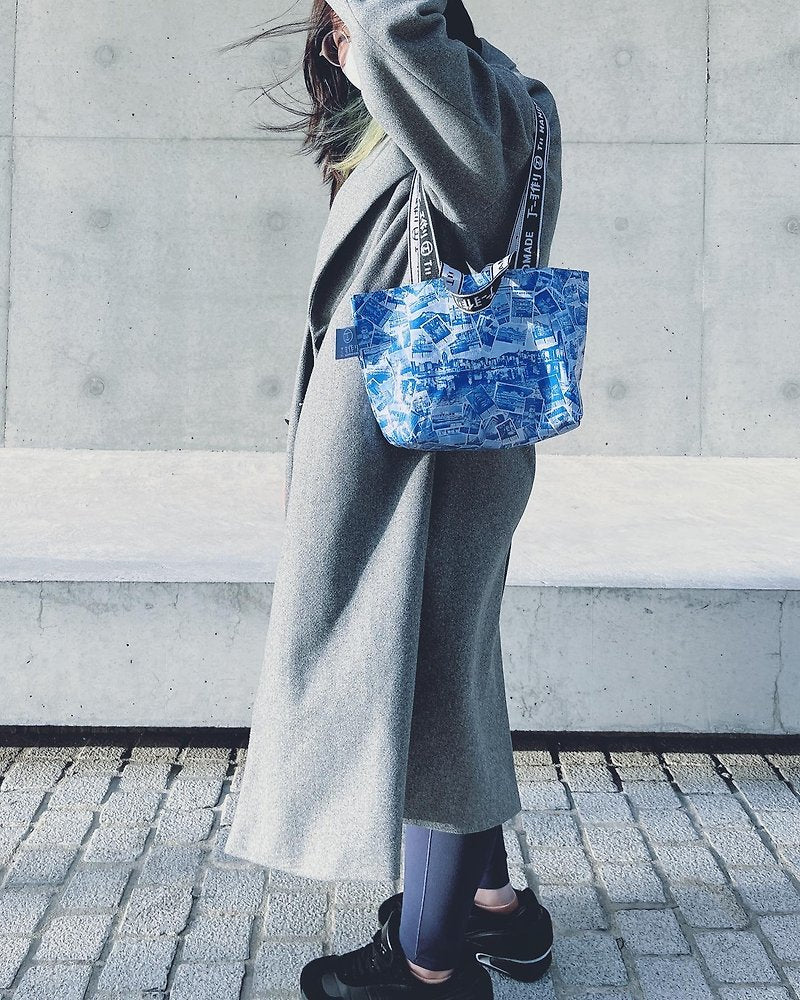 藍曬香港2.0 港九新界圖鑑 TOTEBAG (S)