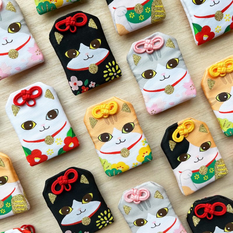 Meow 黑白貓貓平安御守