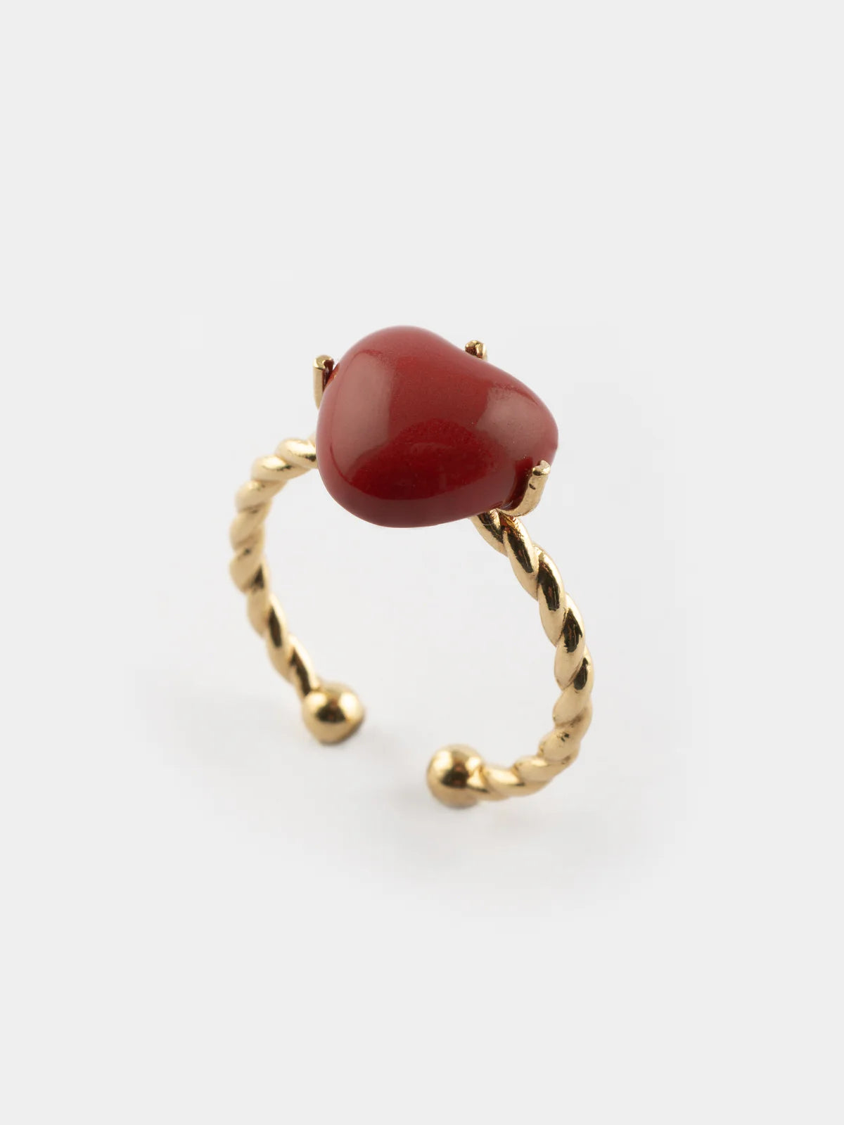 BB221 Heart Ring - Chérie Cherry