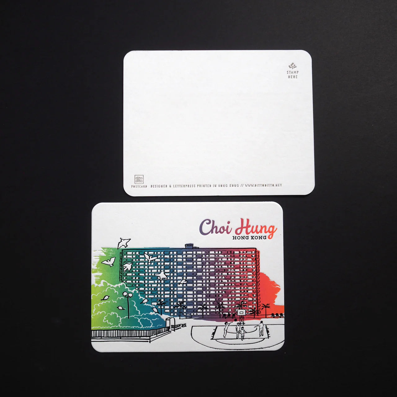 Ditto Ditto Hong Kong Theme Post Card