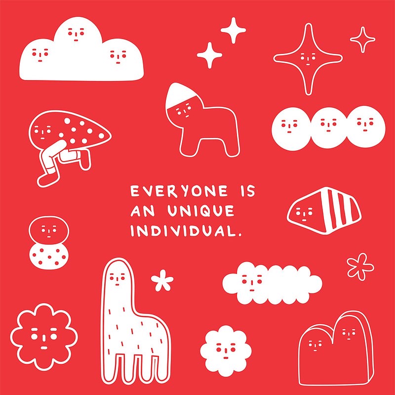 WEIRD TAPE 001 washi tape and paper