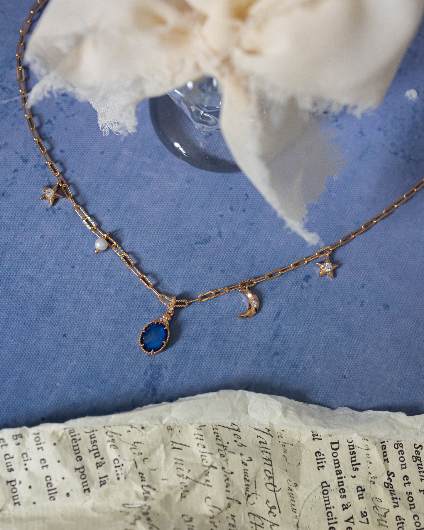 INDIGO NOVA NECKLACE (TWO WAY WEARING)