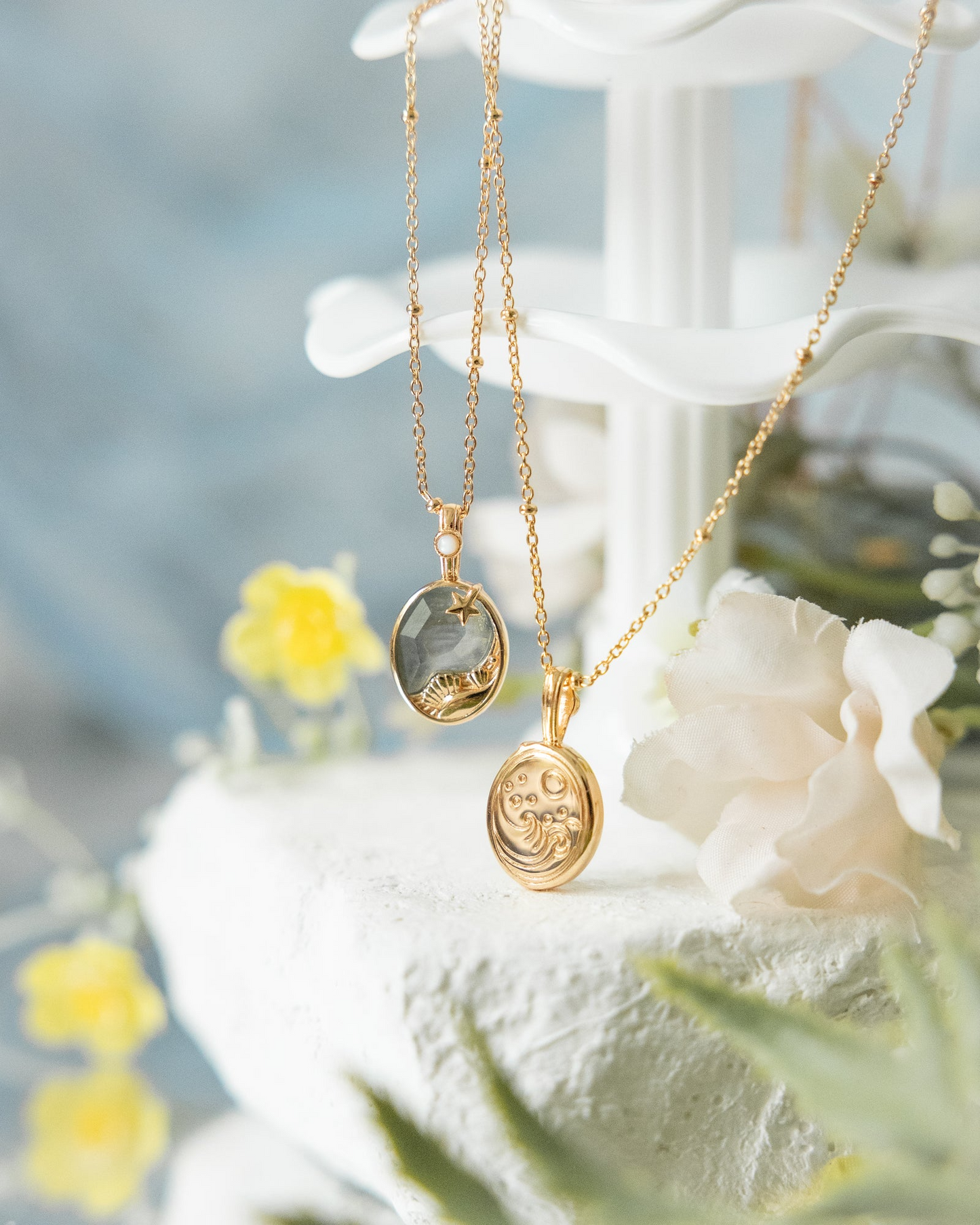 LAGOON DREAM NECKLACE AQUAMARINE