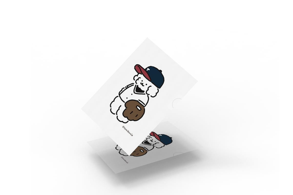 Tombonia Muck A4 FILE夾 (滑板 / 棒球)