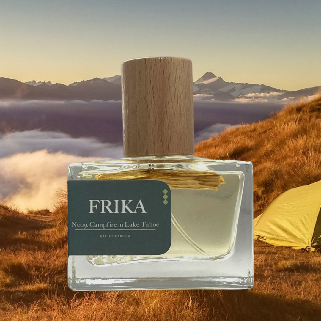 NO.009 Campfire in Lake Tahoe crystal-infused Parfume