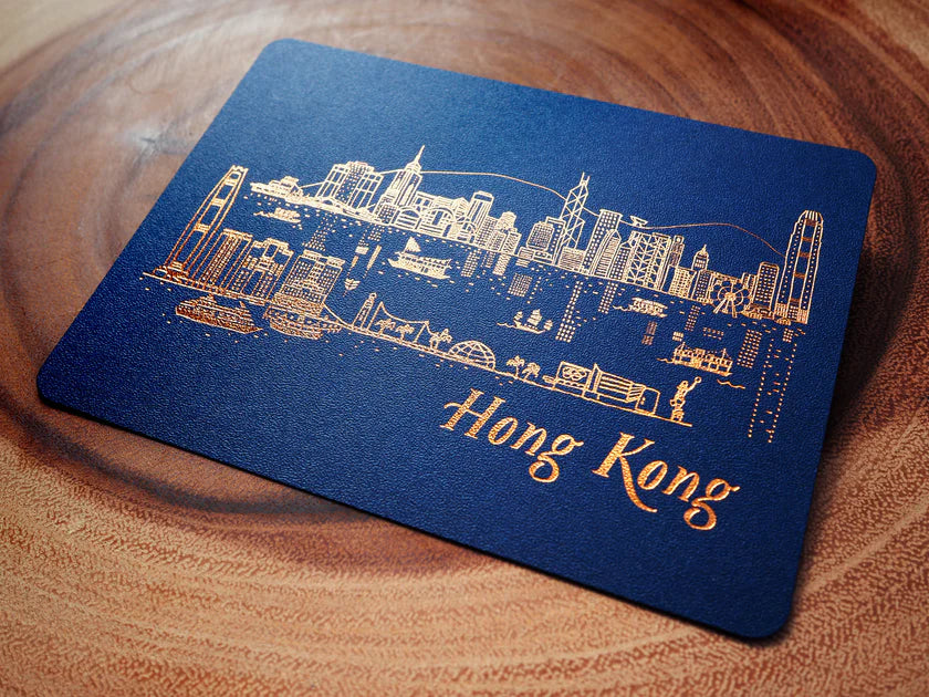 Ditto Ditto Hong Kong Skyline Postcard