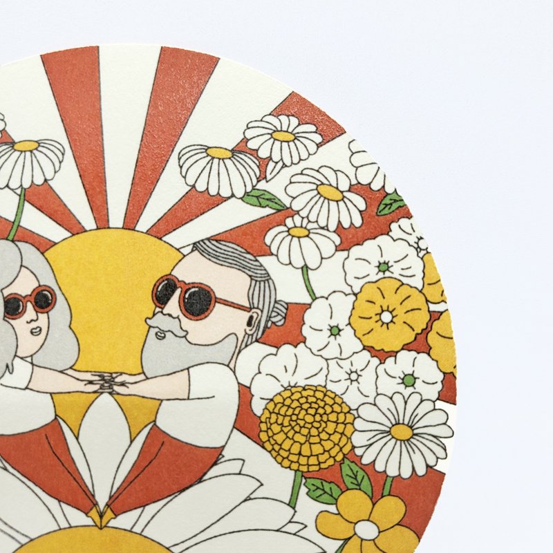 Wood Grain Paper 樹紋貼紙 | LoveBloom Family 愛花家庭