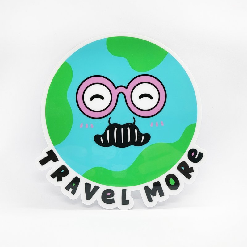 Car Sticker 車貼 / Luggage Sticker 行李貼紙 | Travel More 多去旅行