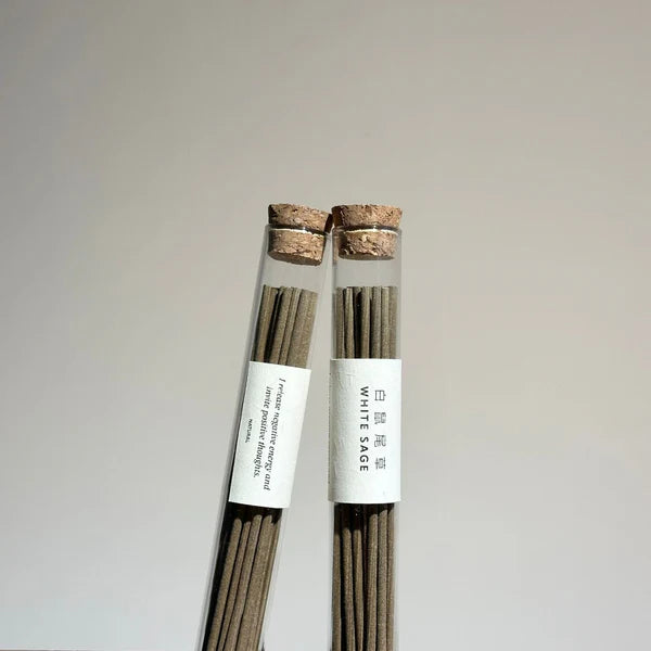 (38枝)【白鼠尾草】線香 White Sage Incense Stick