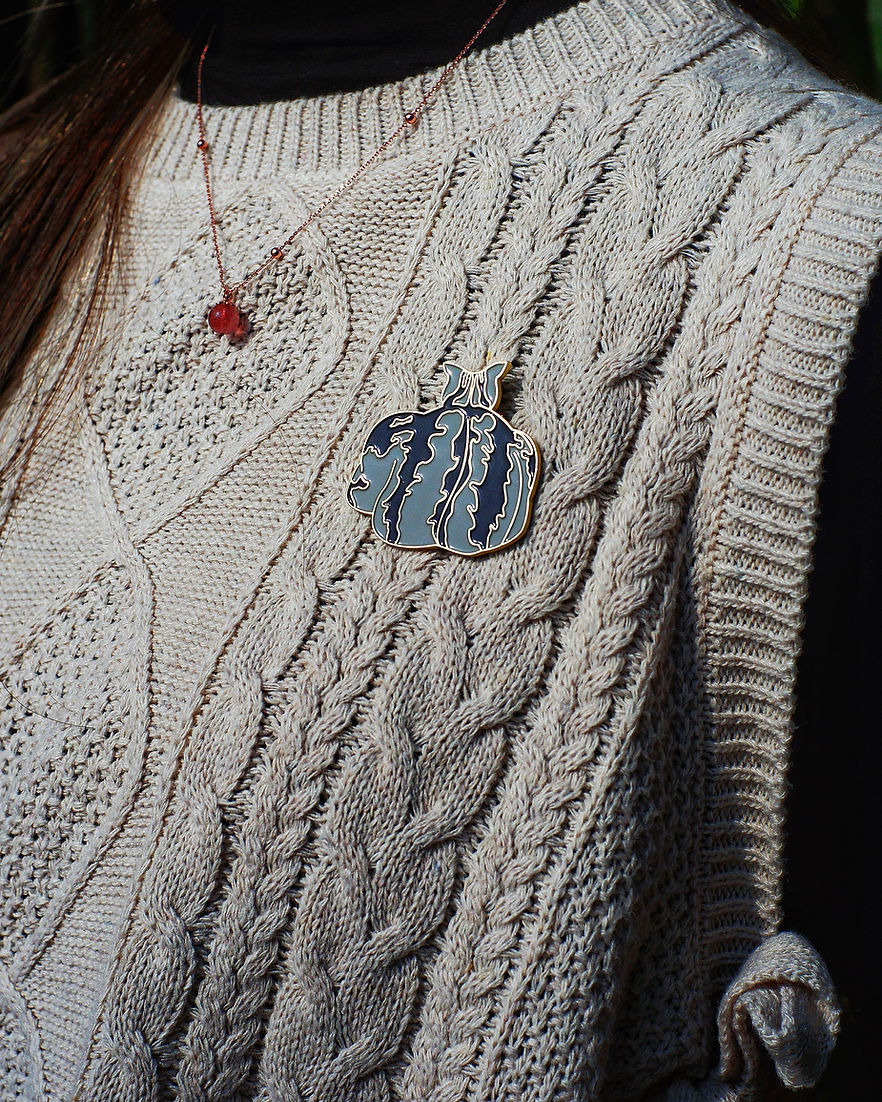 背肌貓 喵喵襟章