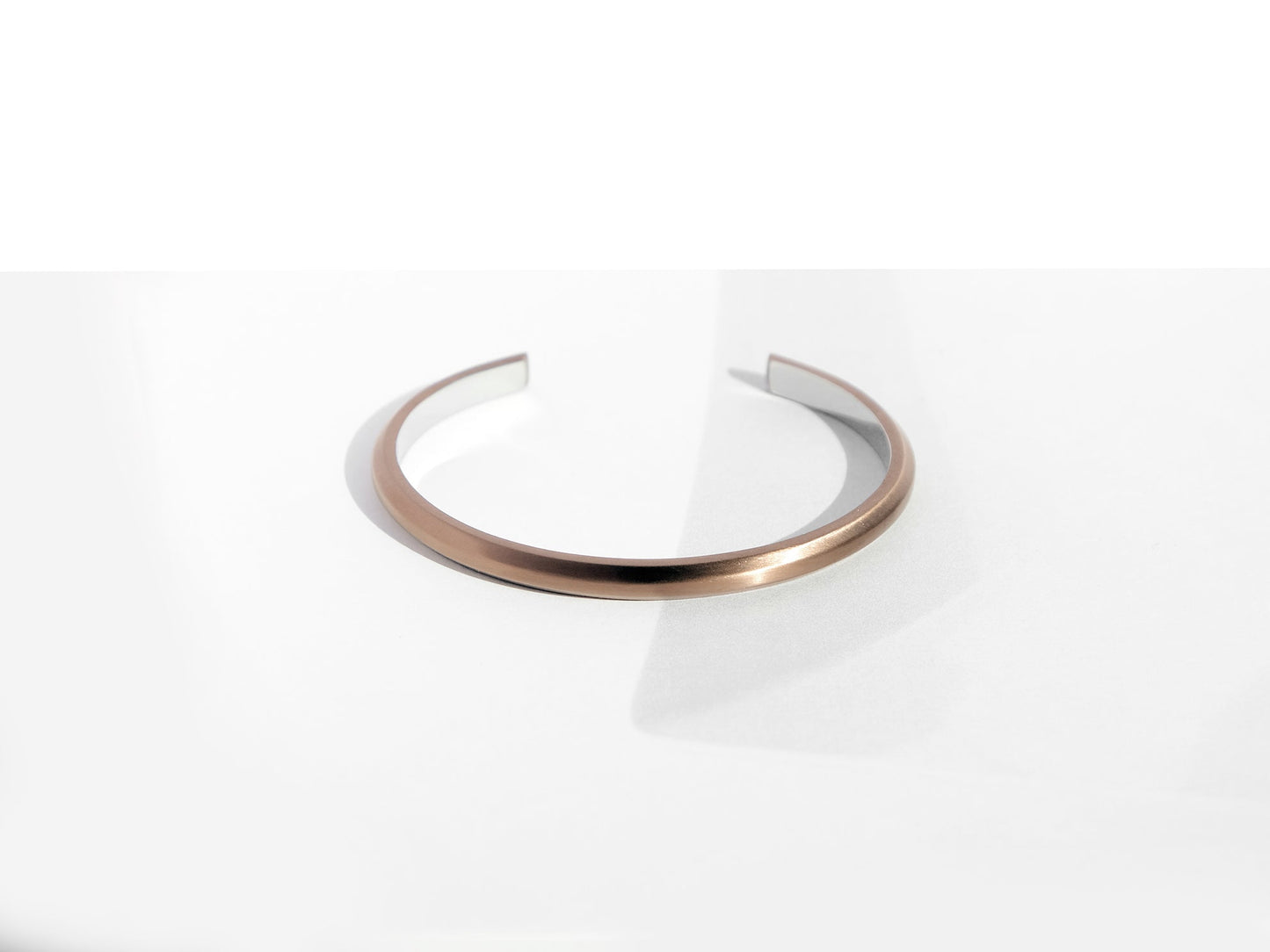 Bevel Cuff Bracelet | Bronze