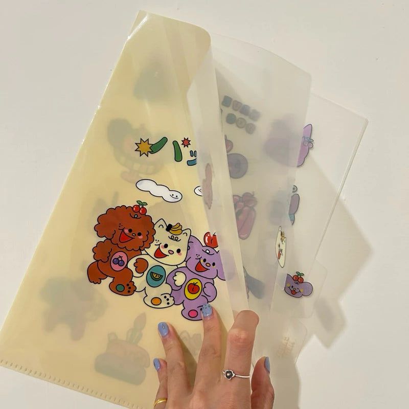 波波冰果室三層資料夾