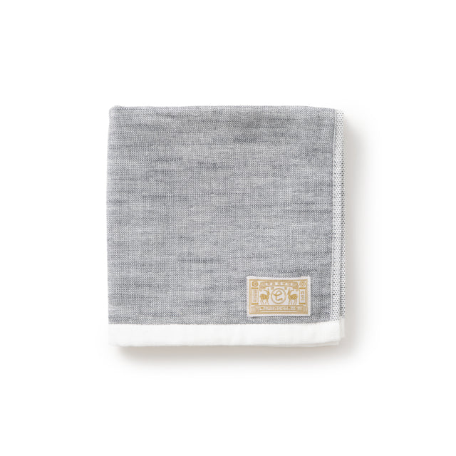 〈今治毛巾〉パイルガーゼ毛巾( 藍色/淺灰色)