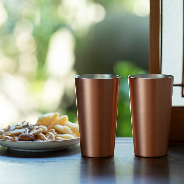 冷酒用純銅對杯