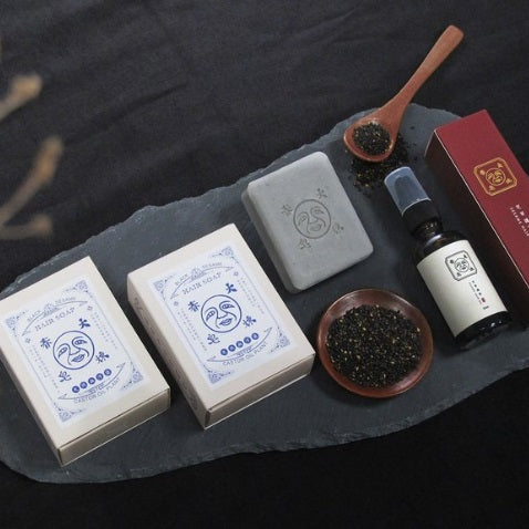 芝麻原萃柔順洗髮皂|乾性髮質 | 大春煉皂