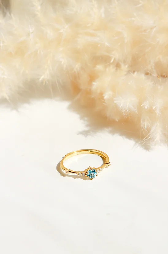 Blue Star Ring
