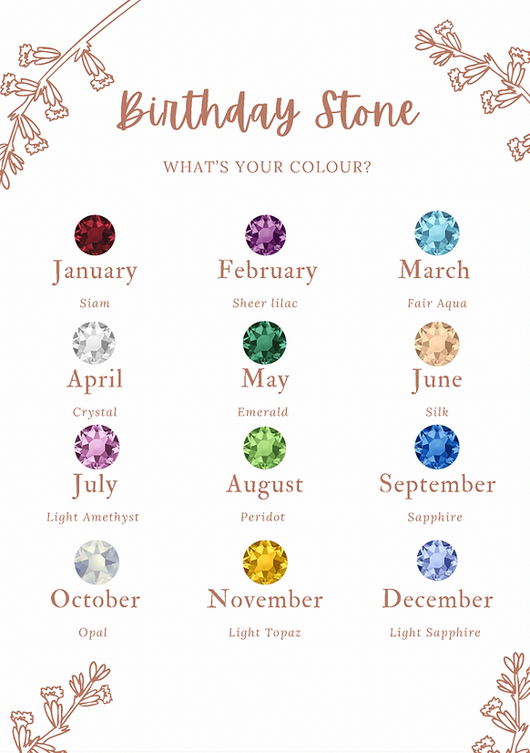 Birthstone Necklace