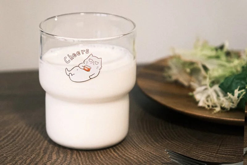 Cheers! 厭世貓玻璃杯 265ml