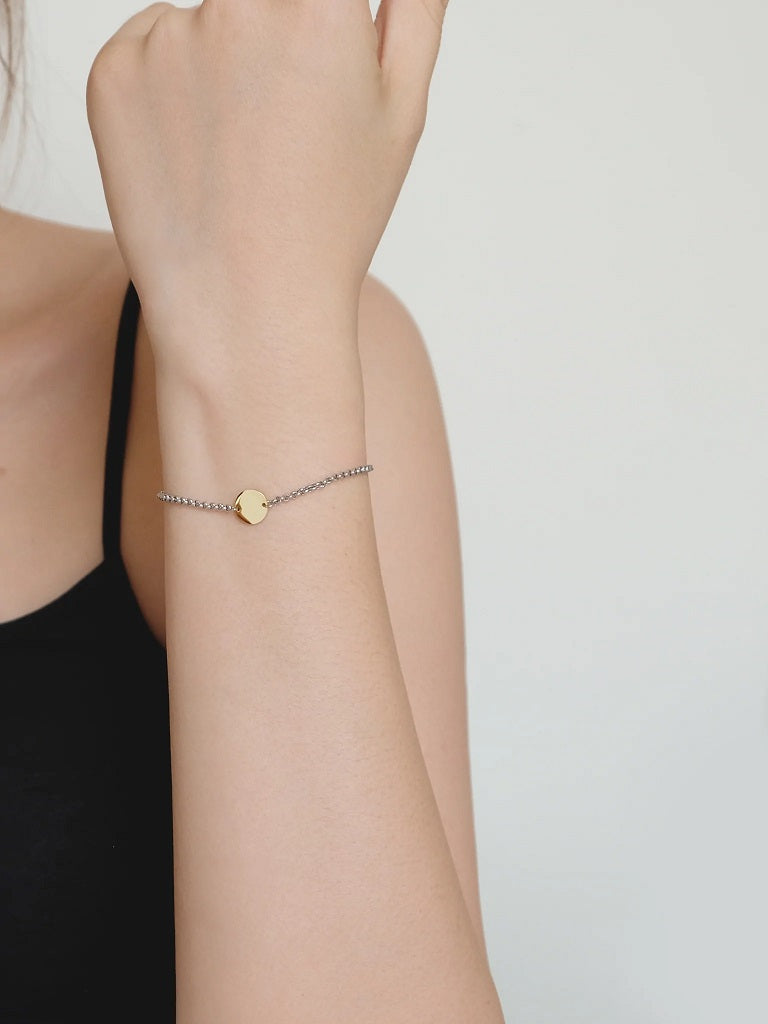 Disc Bracelet | Gold