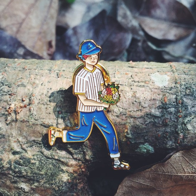 送花男孩 Flower Boy Brooch