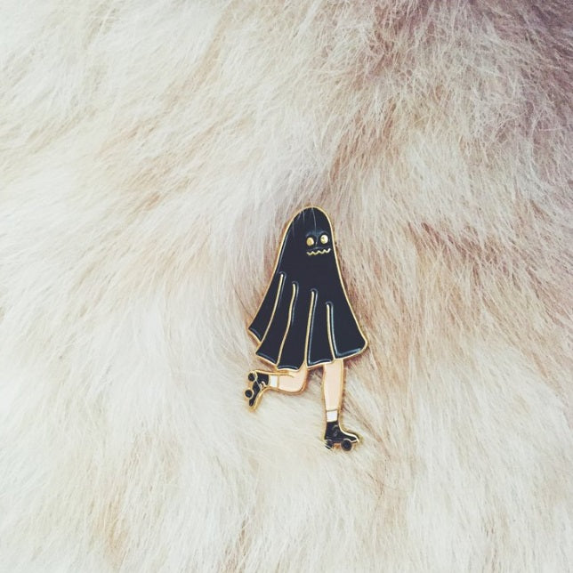 滾輪鬼 Rollerghost Brooch