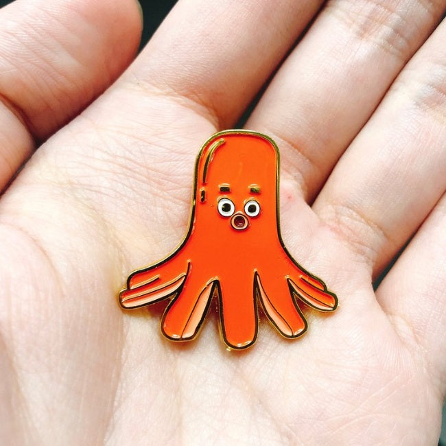 香腸八爪魚 Sausage Octopus Brooch