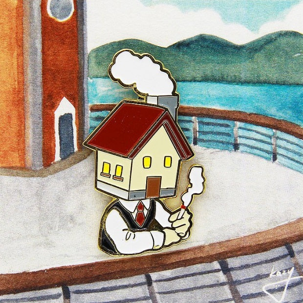 小屋 Small House Brooch