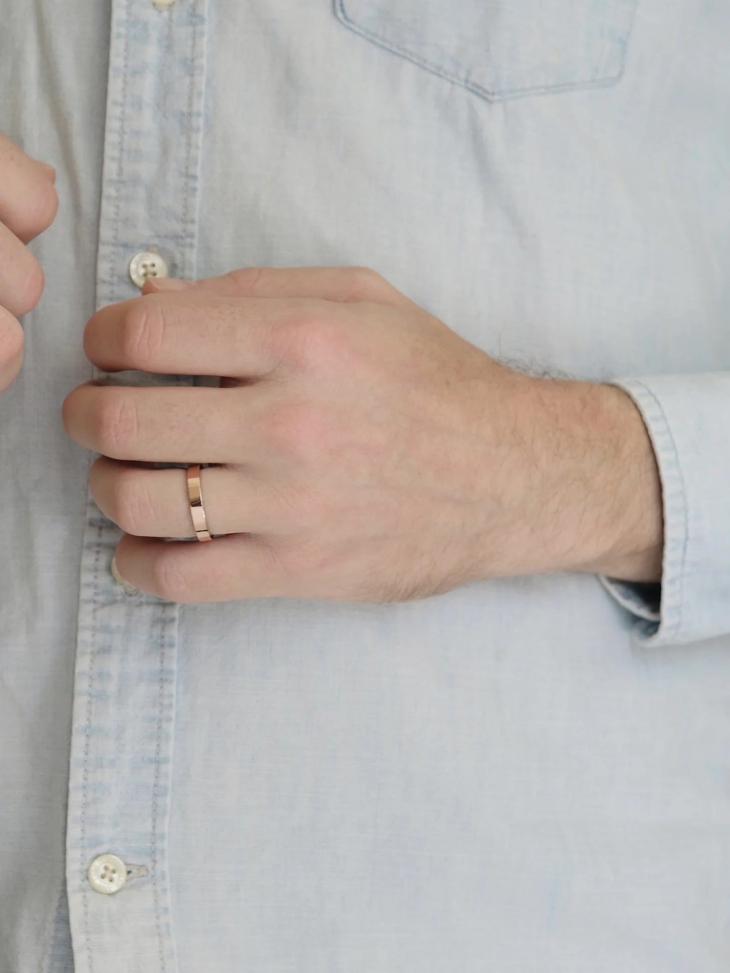 The Minimalist Ring | Rose Gold
