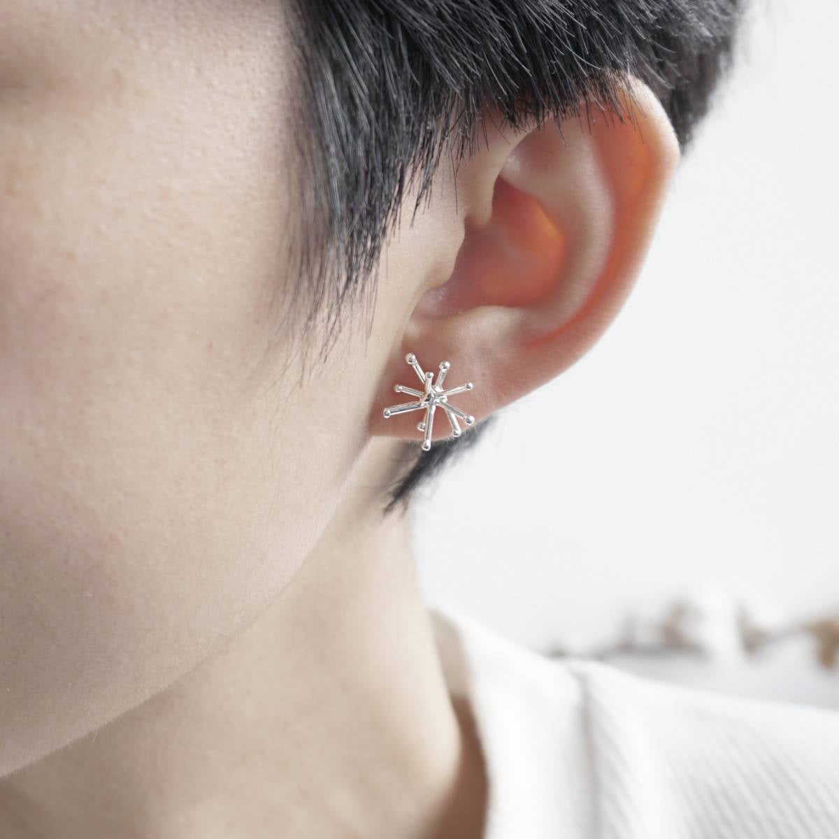 Mini Snowfake Earring