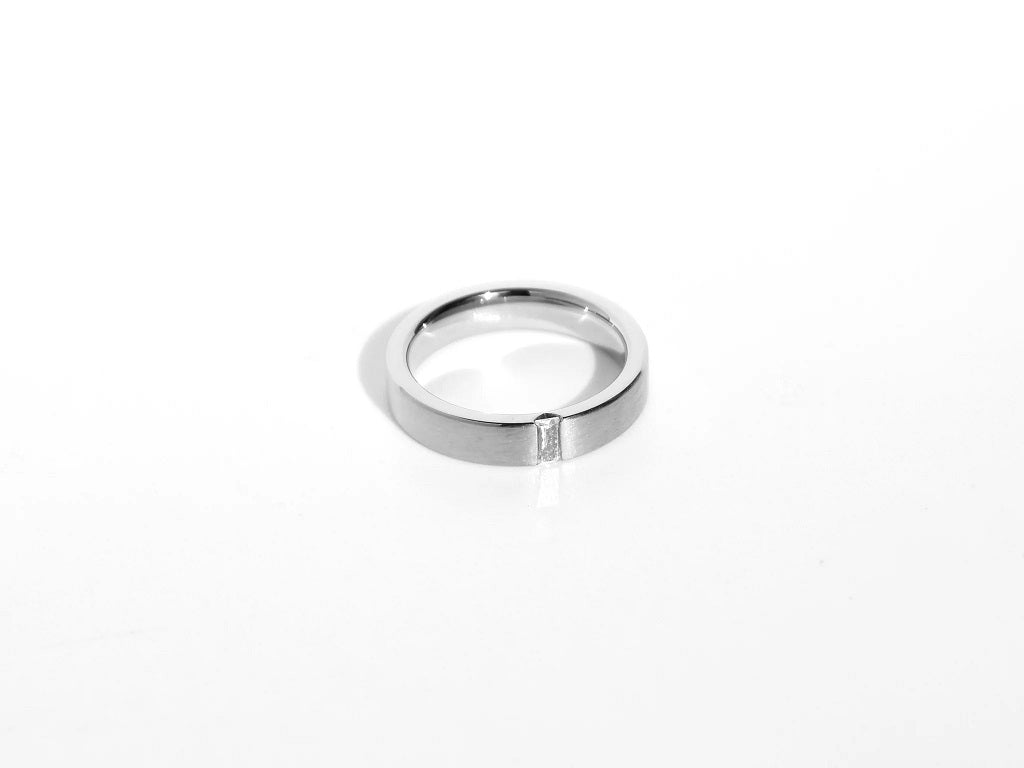 The Minimalist Baguette Ring | Silver