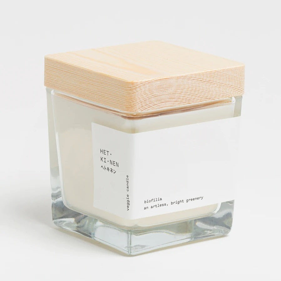 Veggie Candle Biofilia Square | Hetkinen