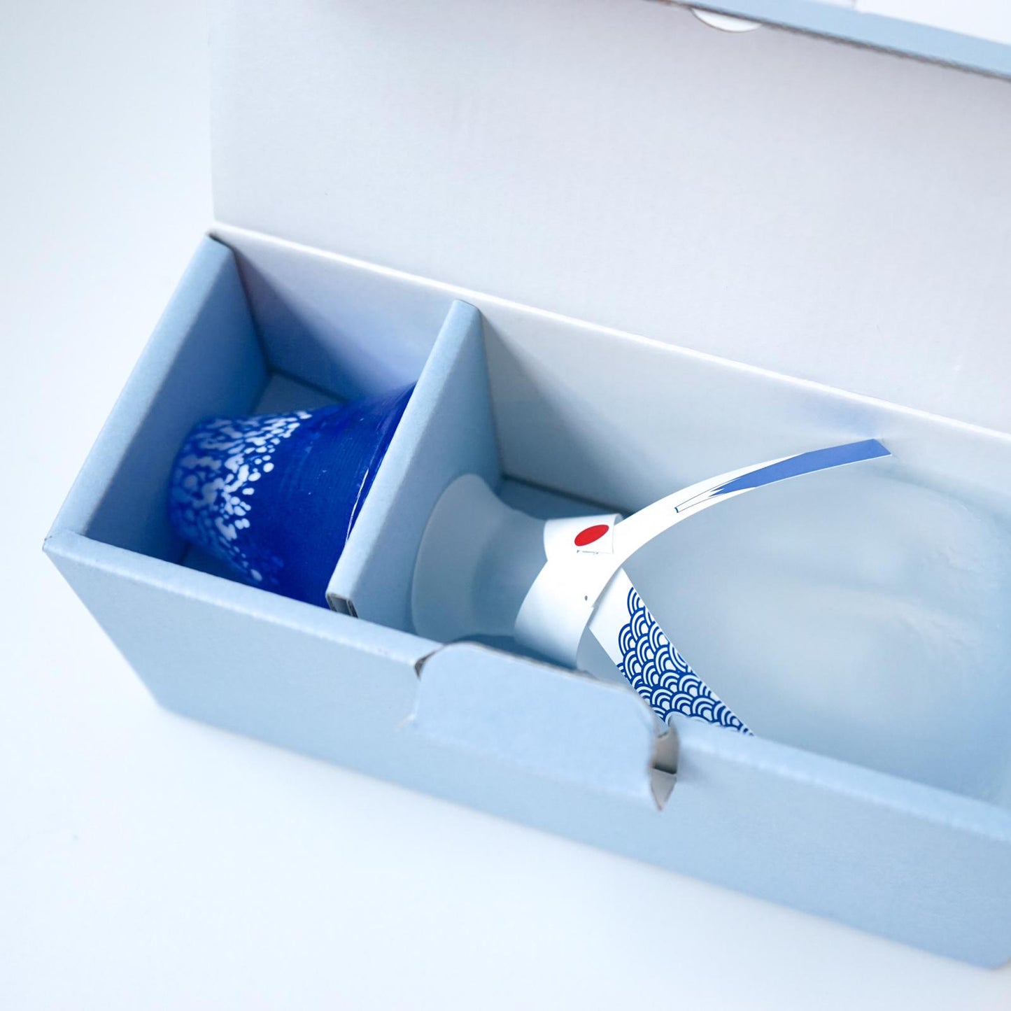 富士山招福杯 + 酒壺套裝