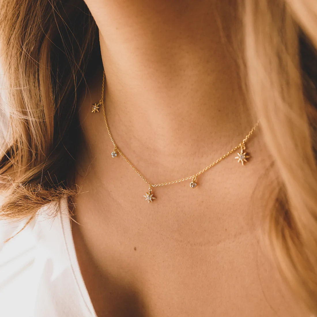 Starburst and Bling Necklace