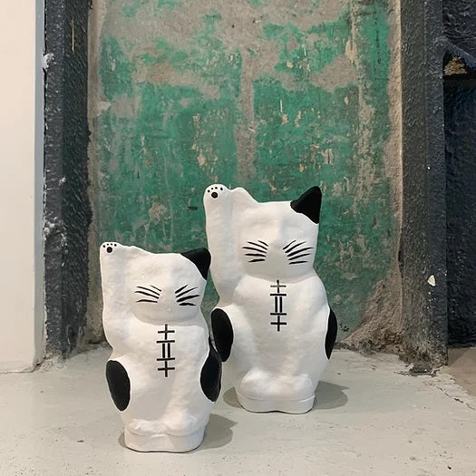 Lucky Cat White 19.5cm