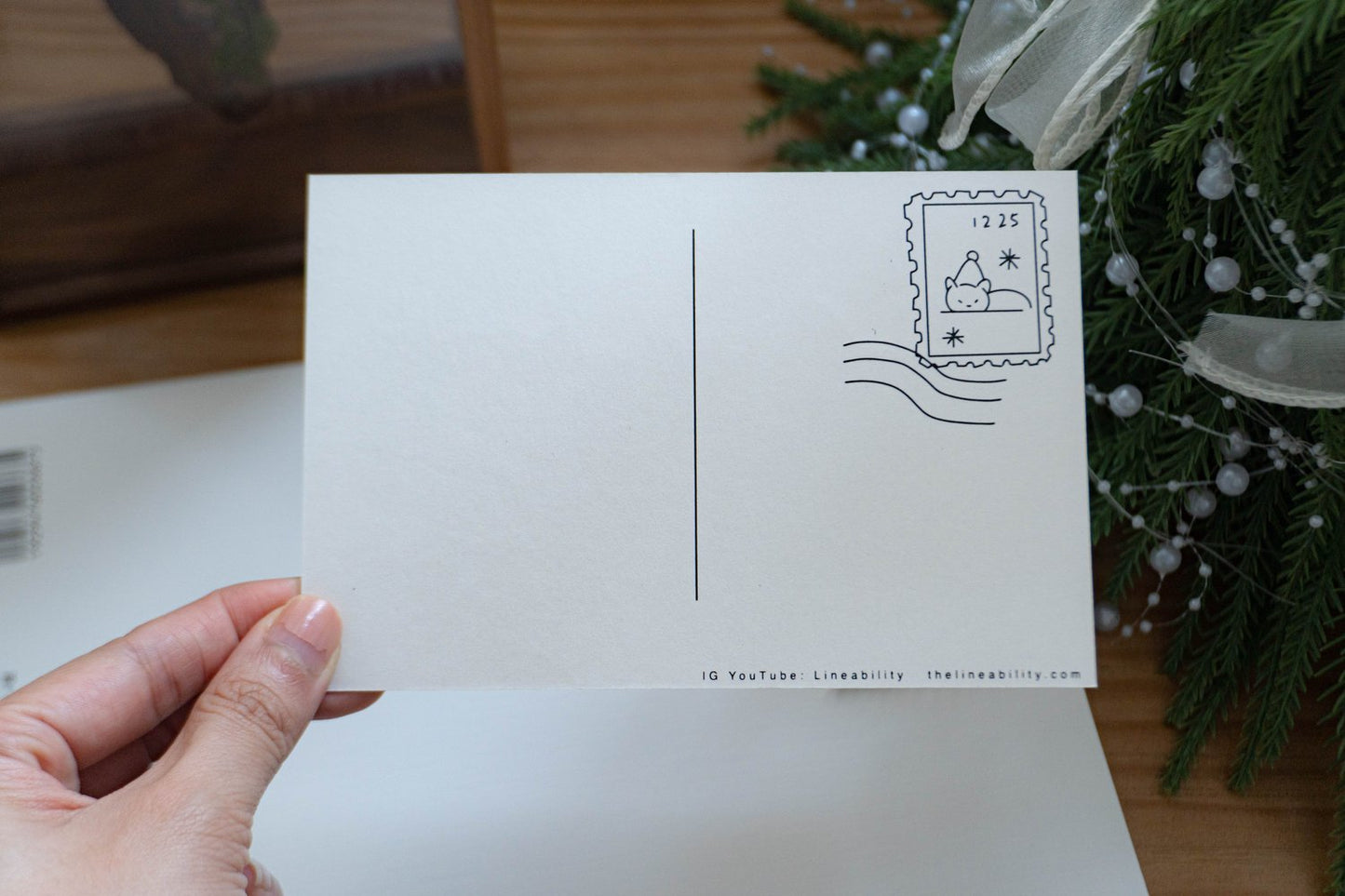 Embossed Christmas Card Set with Envelope| Type B