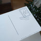 Embossed Christmas Card Set with Envelope| Type B