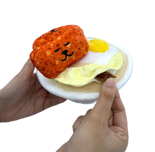 Woof² Meow² | 餐蛋麵藏食寵物玩具