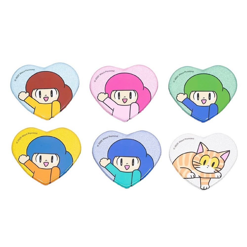 MAMUANG heart badge blind box| PRISM