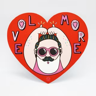 PVC Sticker 心形貼紙 | LOVE More 多一點愛