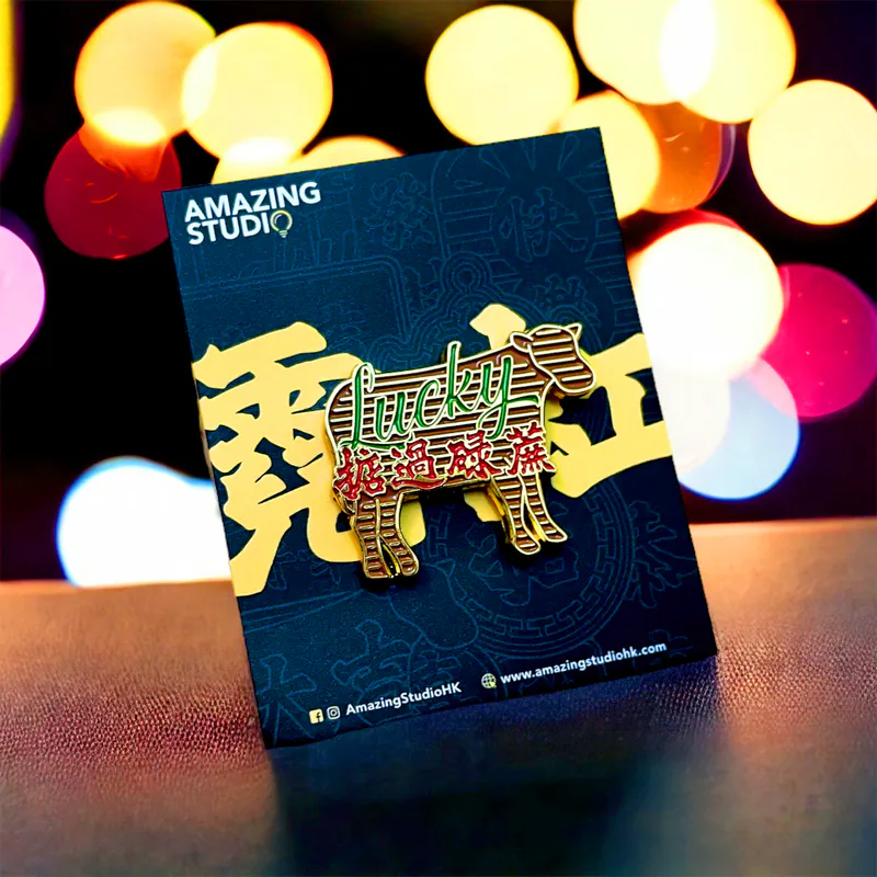 金屬徽章【港式霓虹 - 掂過碌蔗】